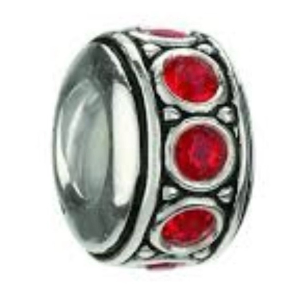 Chamilia Swarovski crystal birthstone wheel July